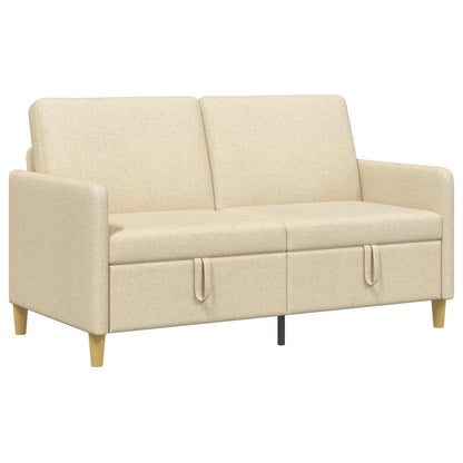 Divano con Storage Crema 152 x 78 x 87 cm Poliestere | homemem39