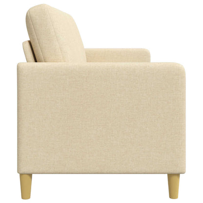 Divano con Storage Crema 152 x 78 x 87 cm Poliestere