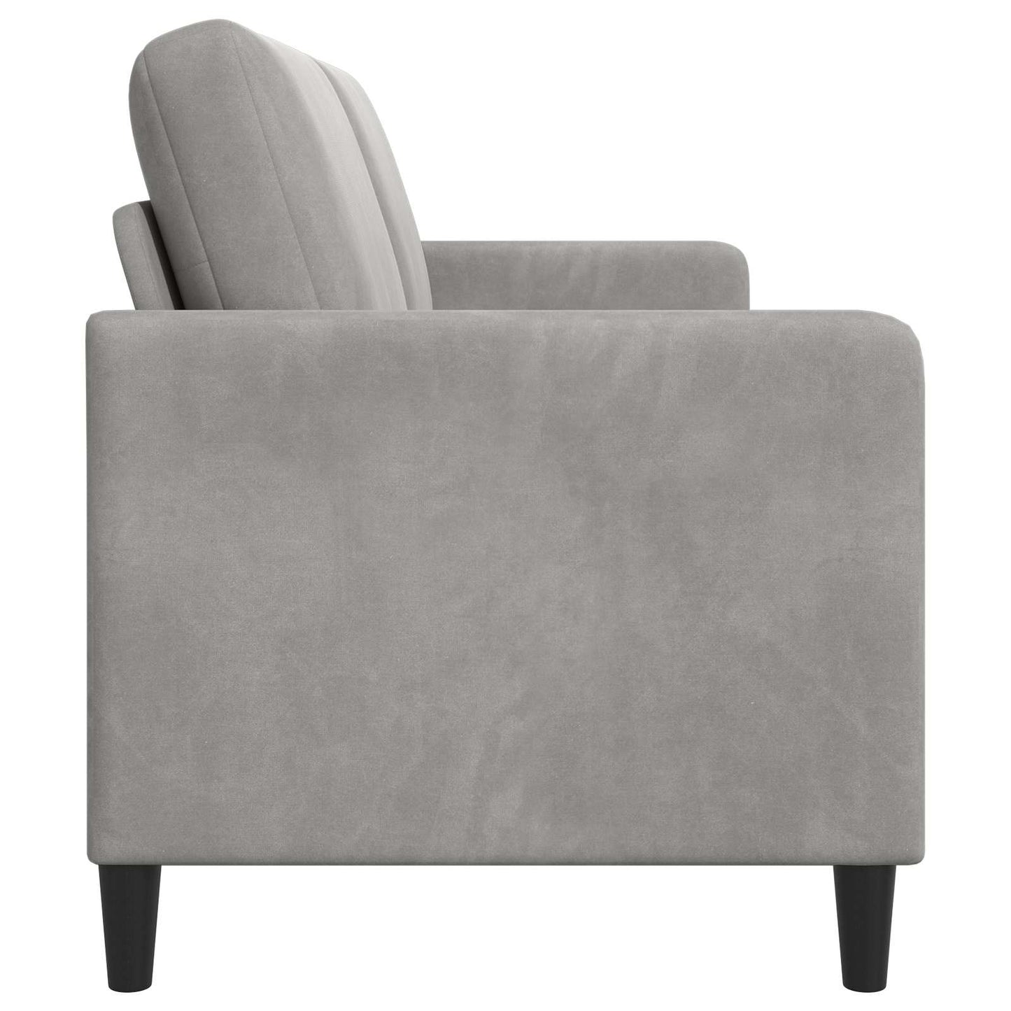 Divano con Storage Grigio Chiaro 152 x 78 x 87 cm Poliestere | homemem39