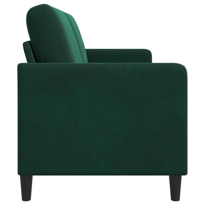Divano con Storage Verde Scuro 152 x 78 x 87 cm Poliestere