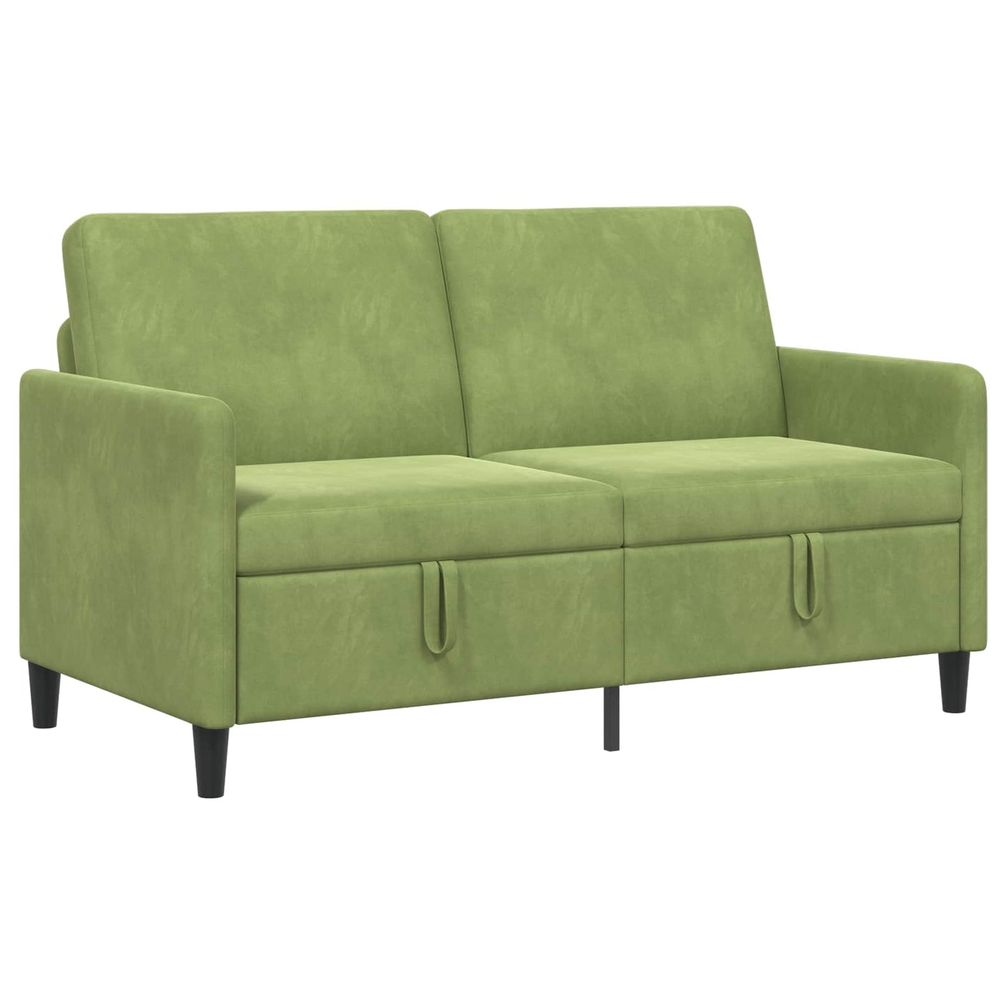 Divano con Storage Verde chiaro 152 x 78 x 87 cm Poliestere | homemem39
