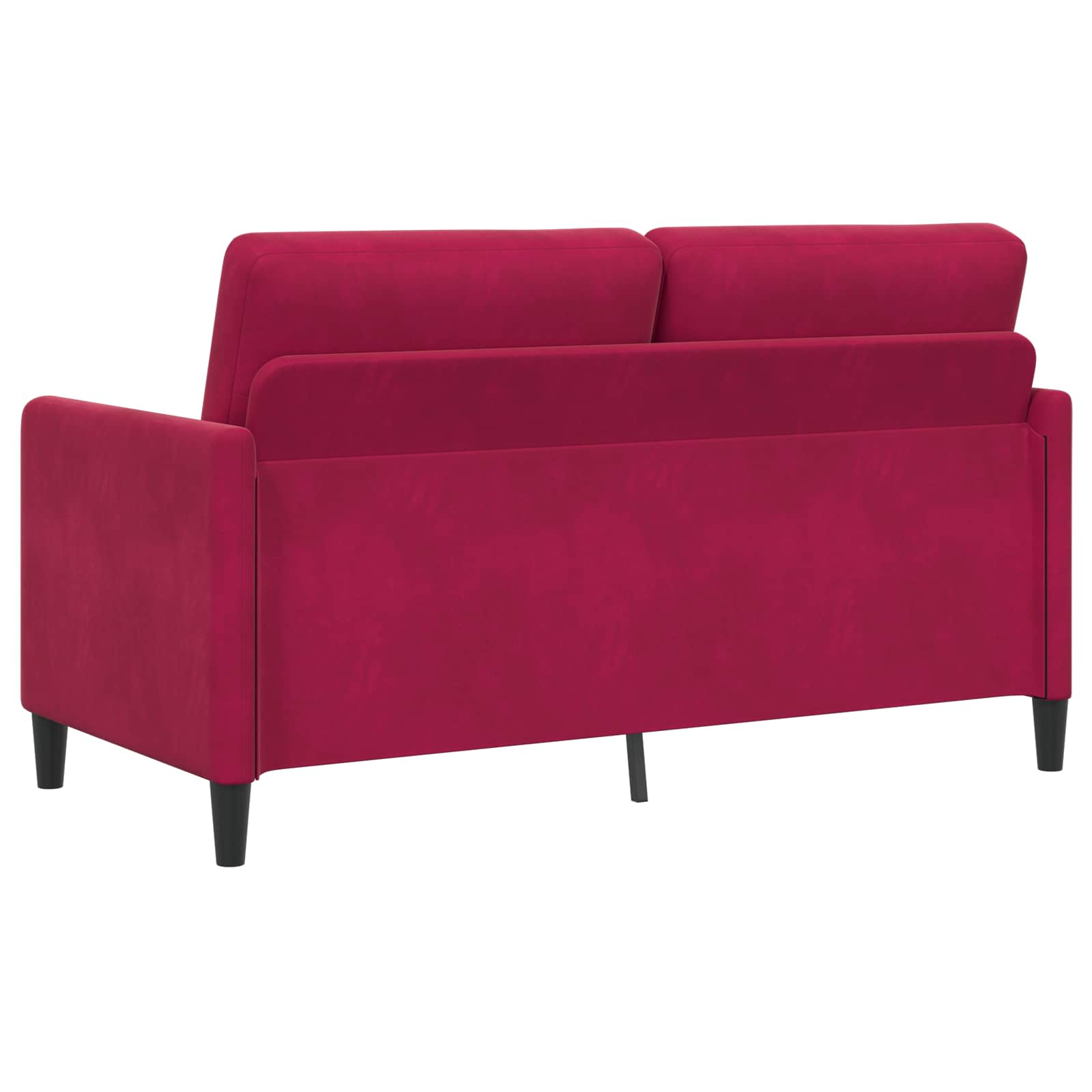 Divano con Storage Rosso Vino 152 x 78 x 87 cm Poliestere | homemem39