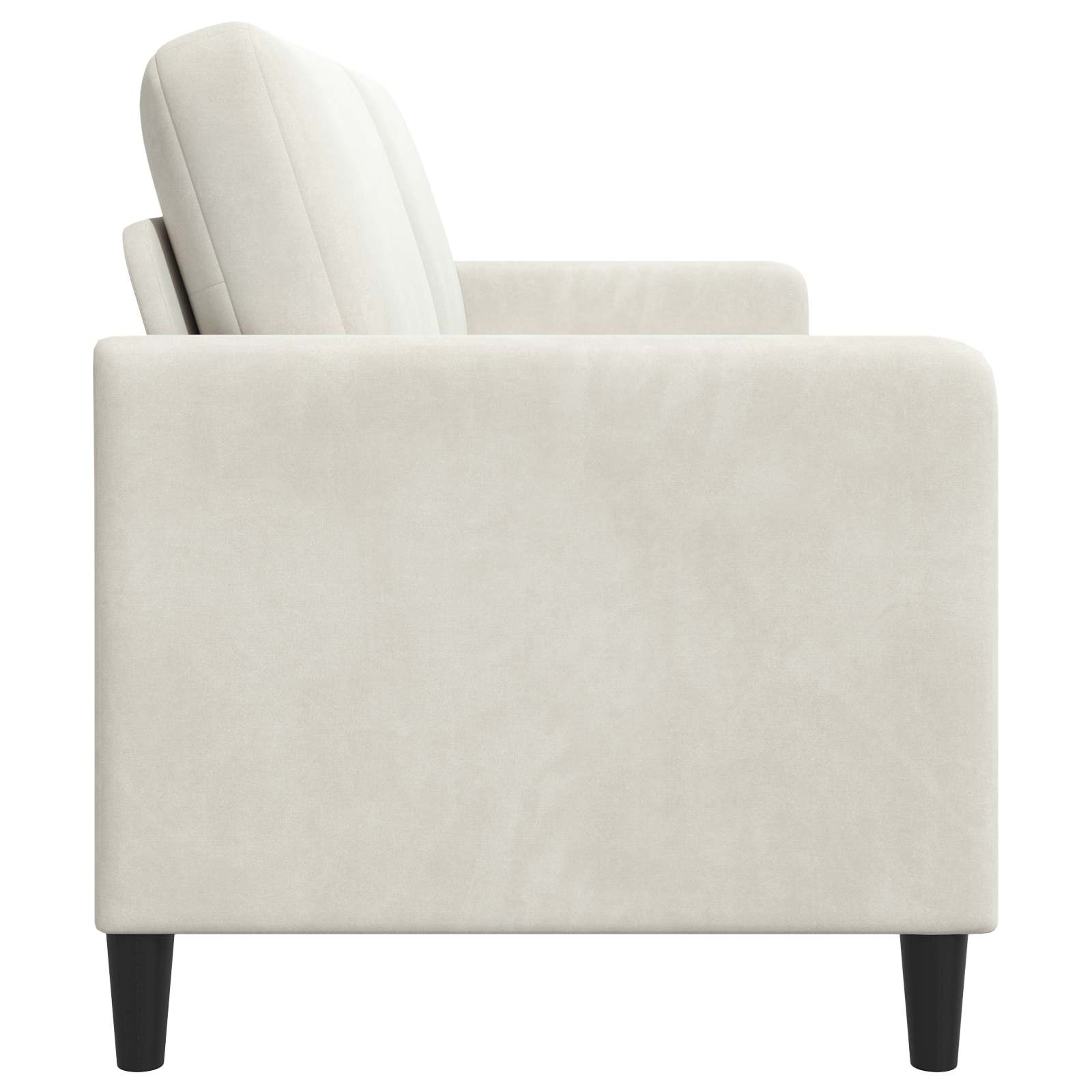 Divano con Storage Crema 152 x 78 x 87 cm Poliestere | homemem39