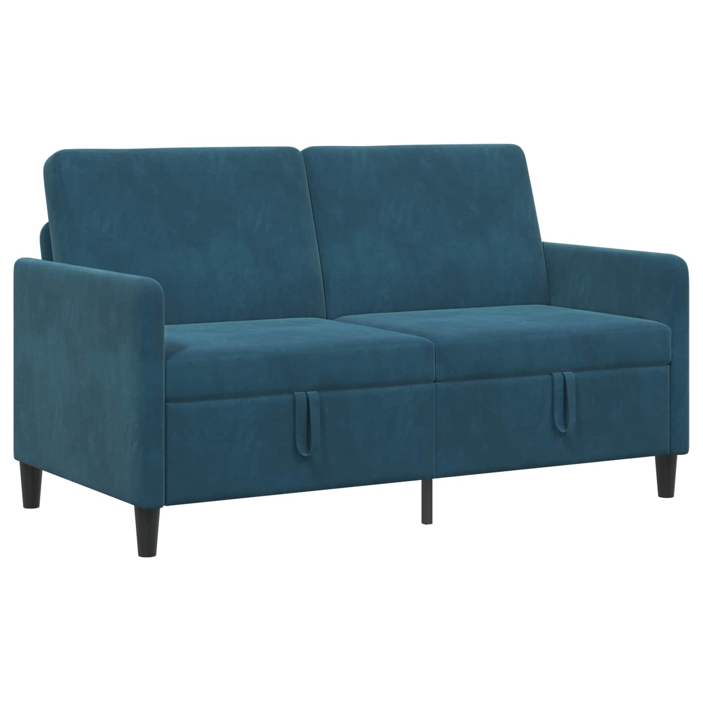 Divano con Storage Blu 152 x 78 x 87 cm Poliestere | homemem39