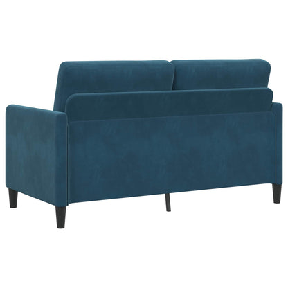 Divano con Storage Blu 152 x 78 x 87 cm Poliestere | homemem39