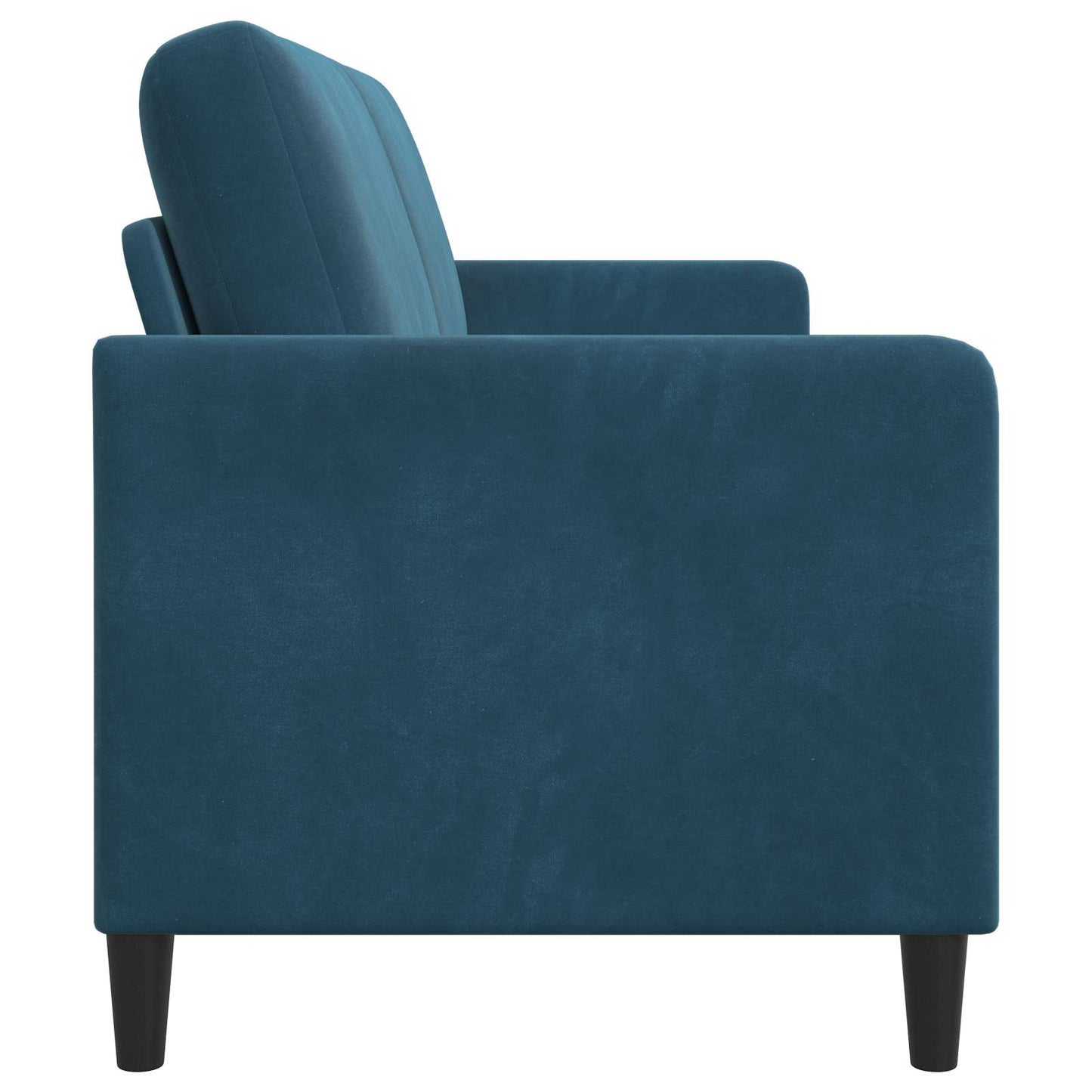 Divano con Storage Blu 152 x 78 x 87 cm Poliestere