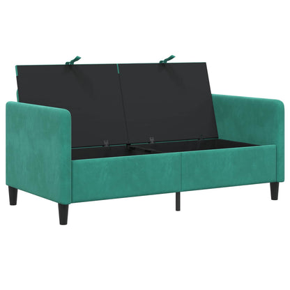 Divano con Storage Turchese 152 x 78 x 87 cm Poliestere | homemem39