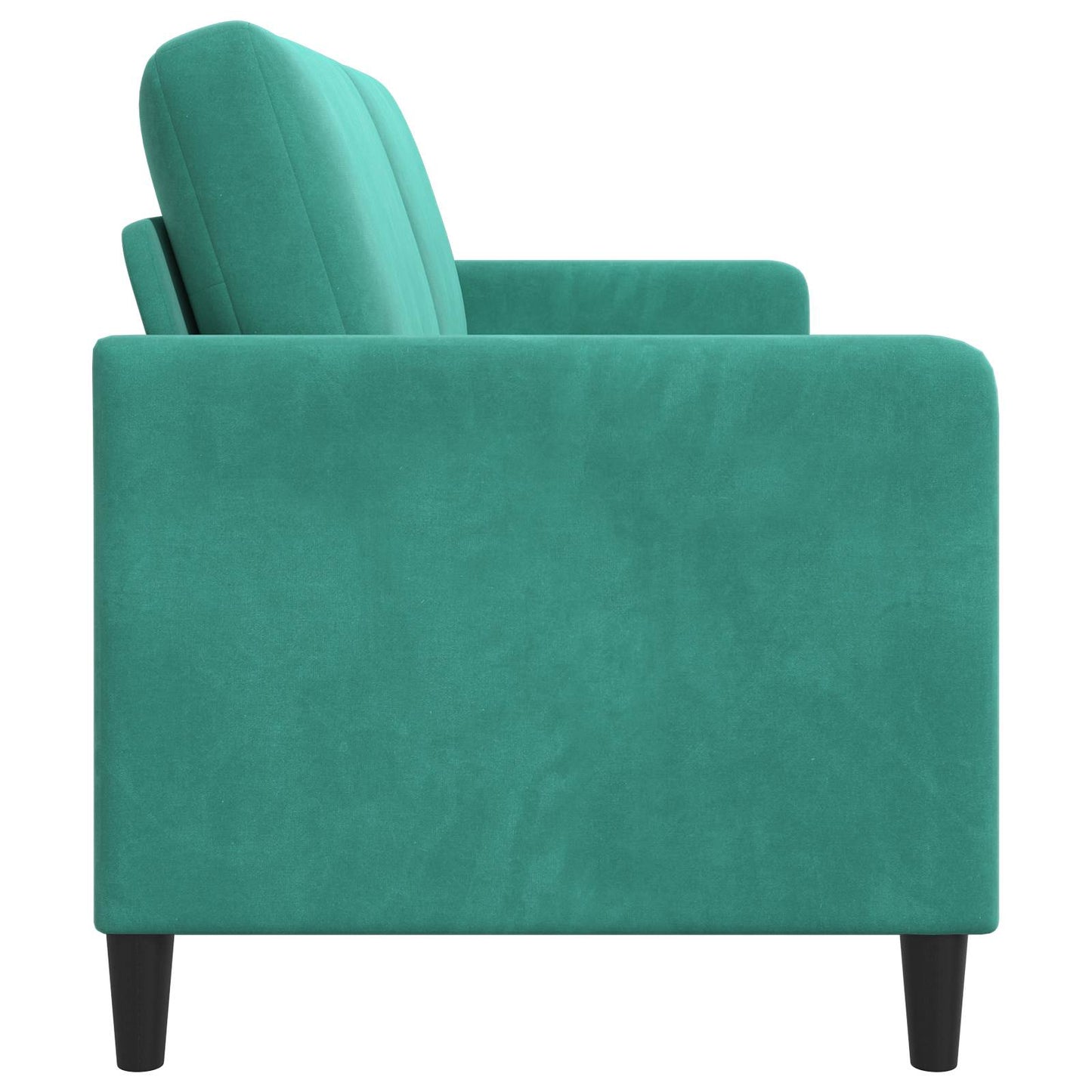 Divano con Storage Turchese 152 x 78 x 87 cm Poliestere