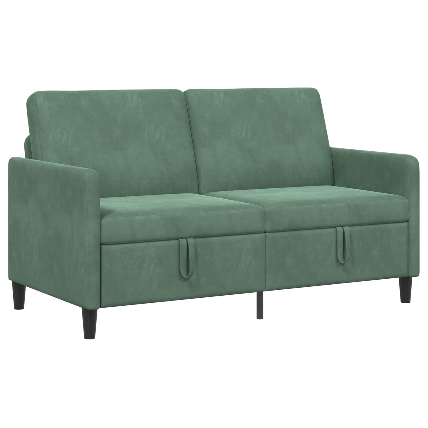 Divano con Storage Verde Mare 152 x 78 x 87 cm Poliestere | homemem39