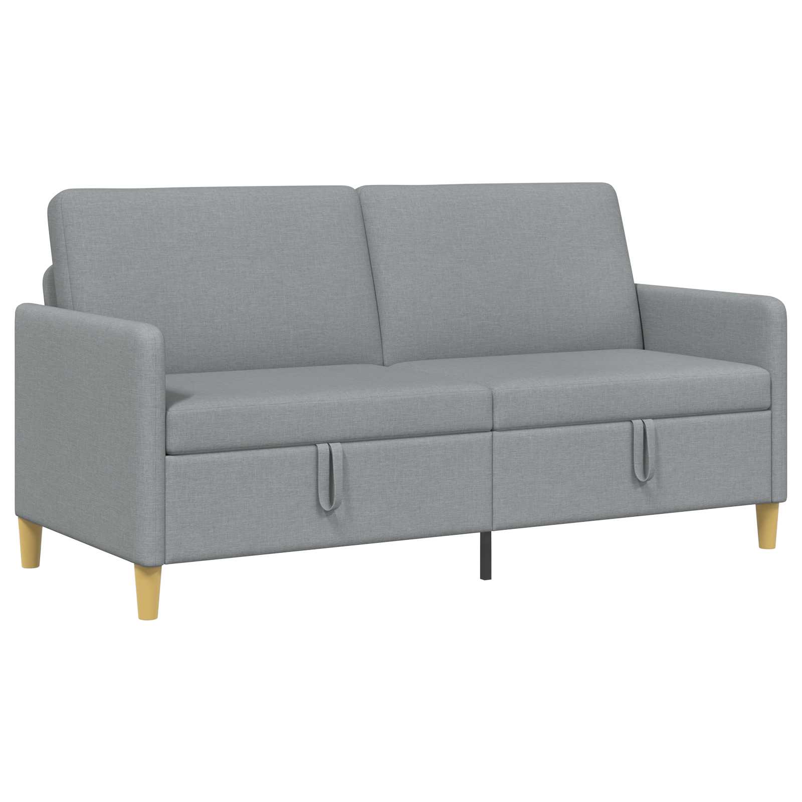 Divano con Storage Grigio Chiaro 172 x 78 x 87 cm Poliestere | homemem39
