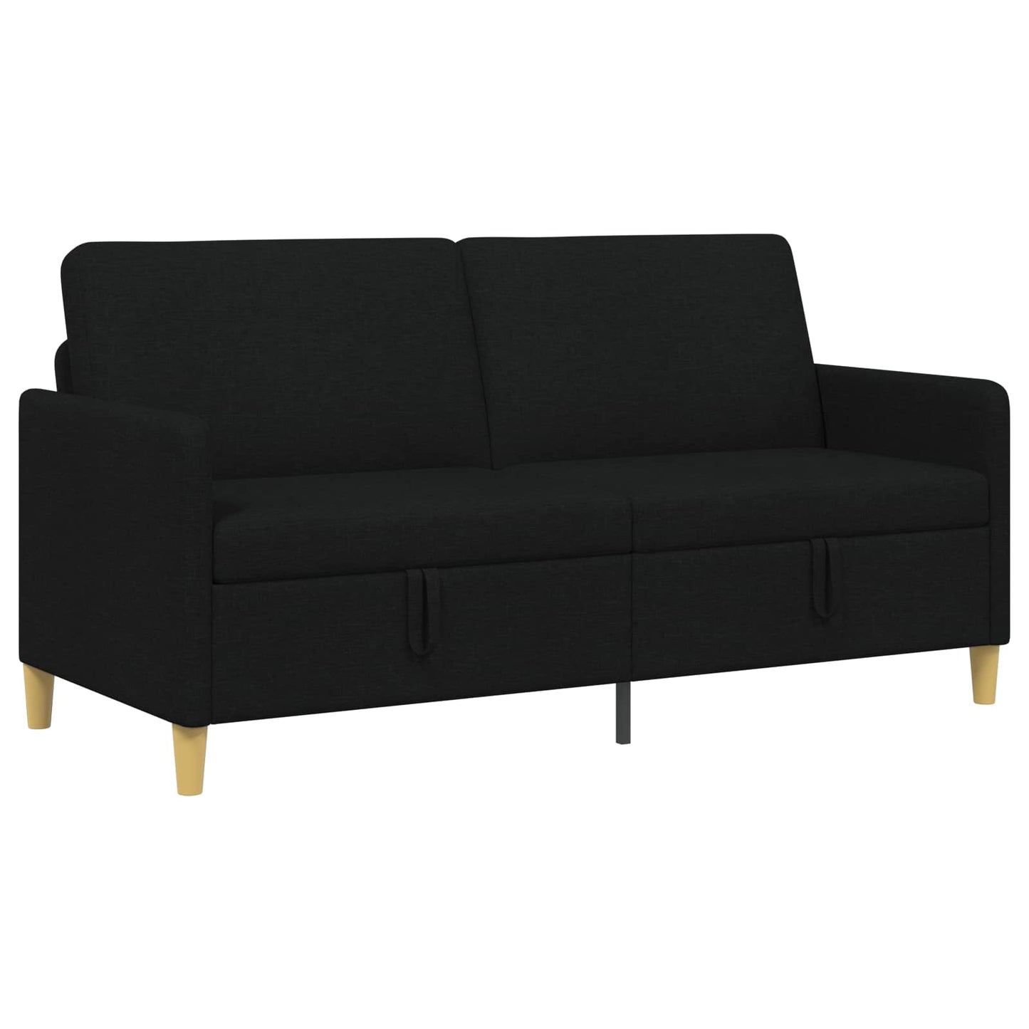 Divano con Storage Nero 172 x 78 x 87 cm Poliestere | homemem39