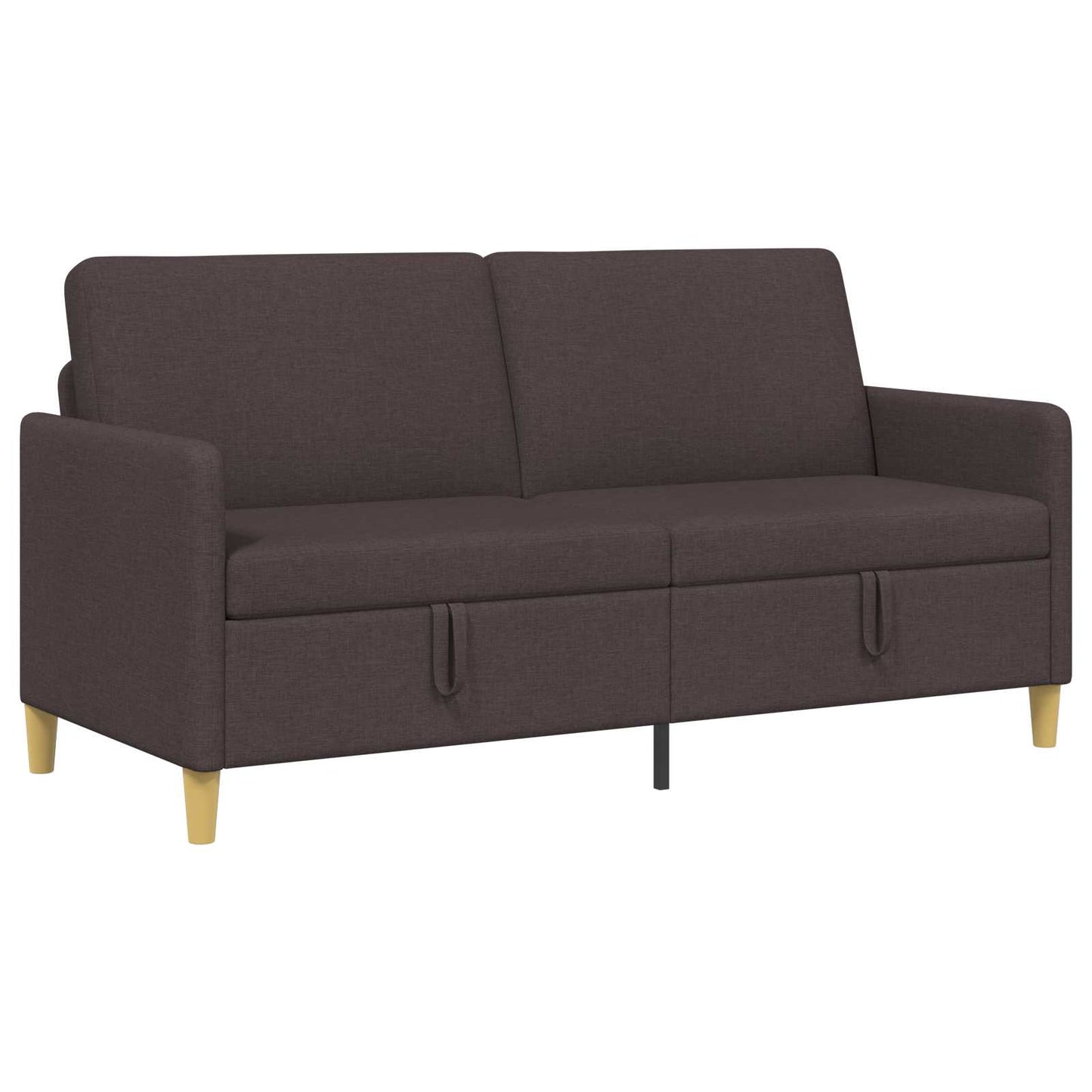 Divano con Storage Marrone Scuro 172 x 78 x 87 cm Poliestere | homemem39