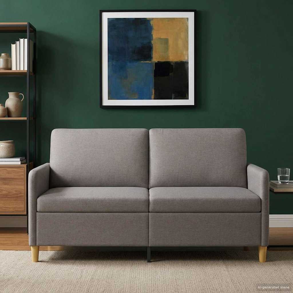 Divano con Storage Tortora 172 x 78 x 87 cm Poliestere | homemem39