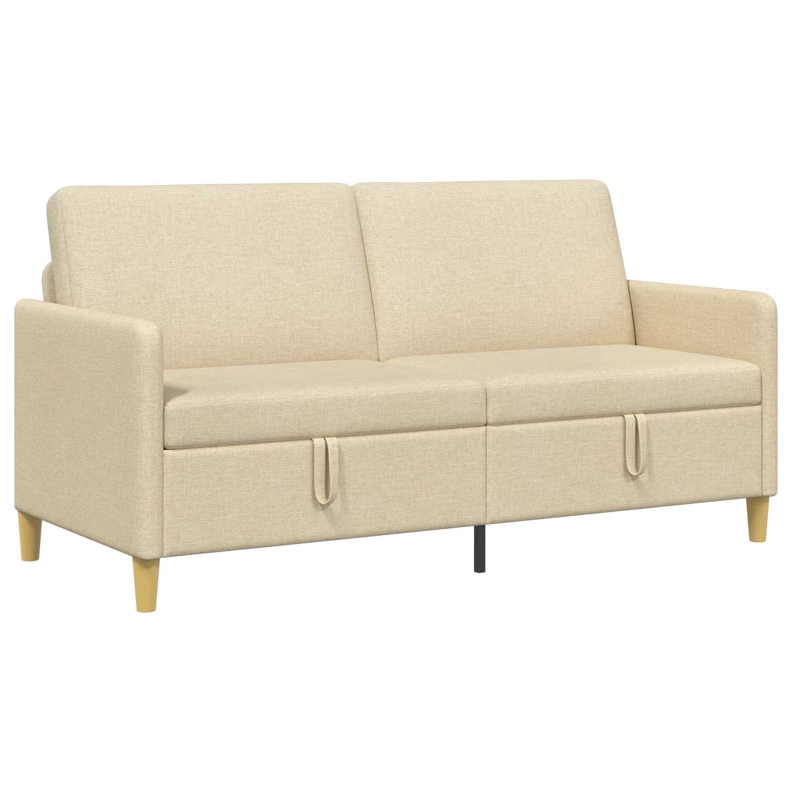 Divano con Storage Crema 172 x 78 x 87 cm Poliestere | homemem39