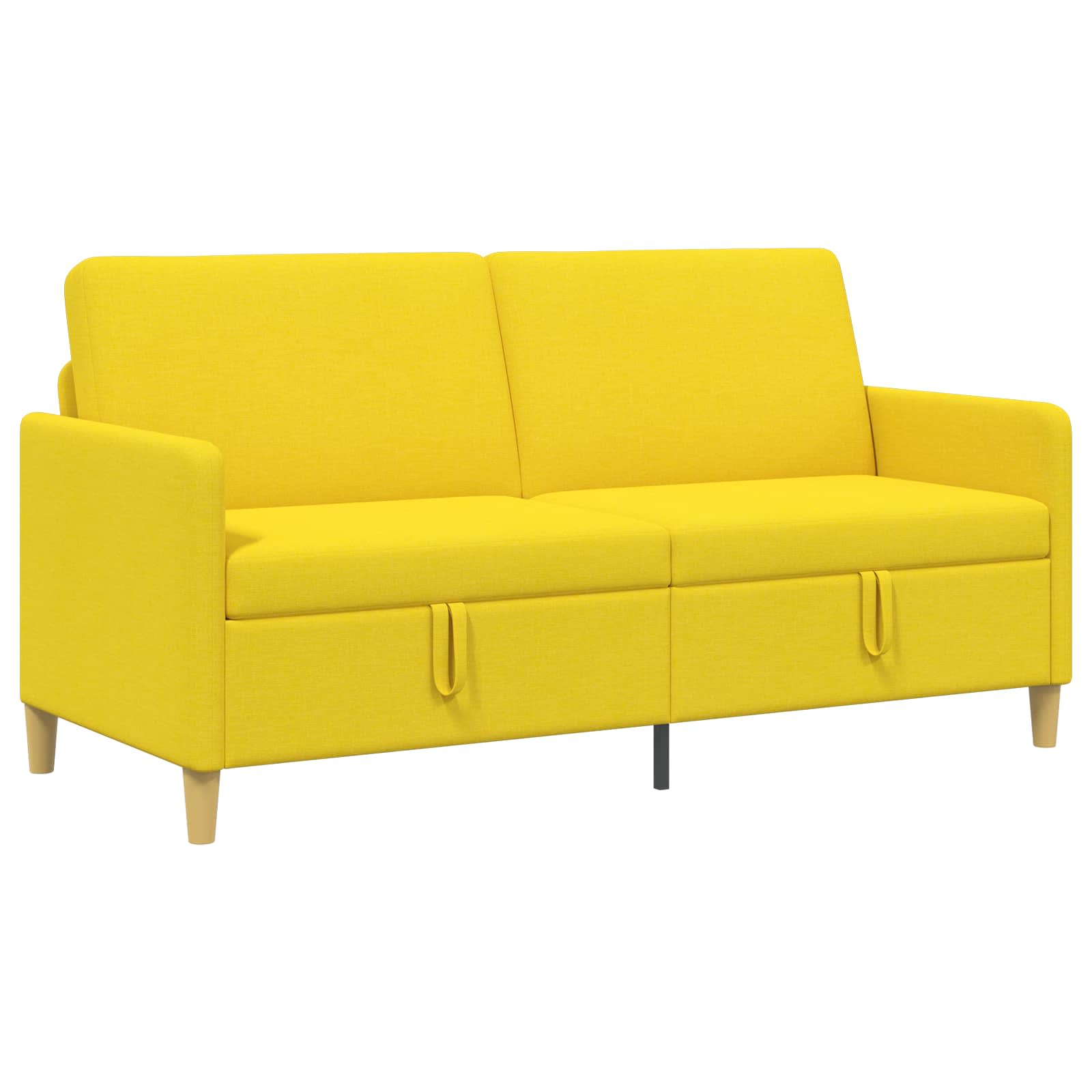 Divano con Storage Giallo Chiaro 172 x 78 x 87 cm Poliestere | homemem39
