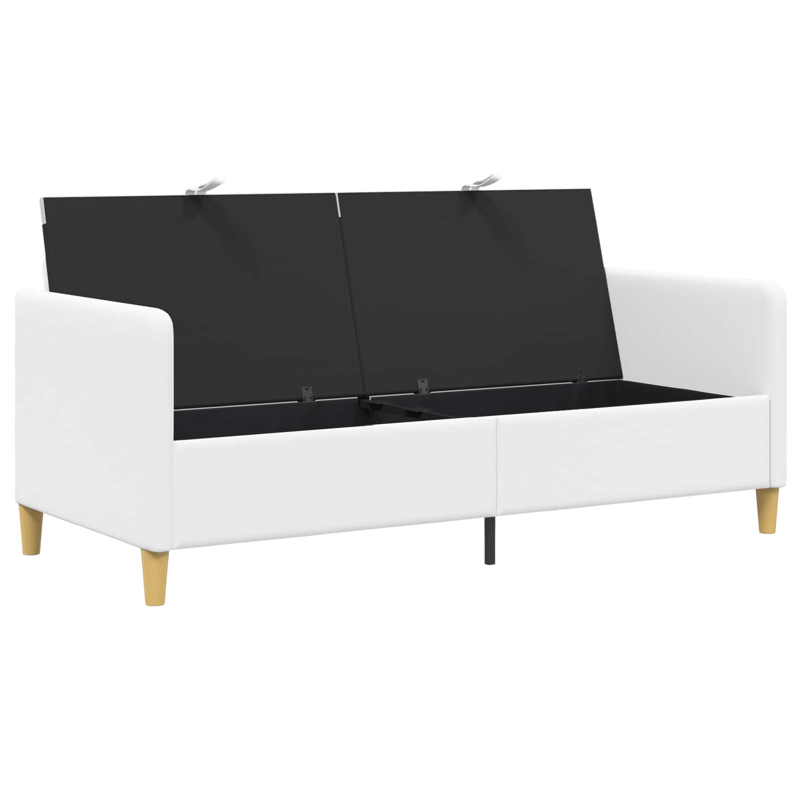 Divano con Storage Bianco 172 x 78 x 87 cm Poliestere | homemem39