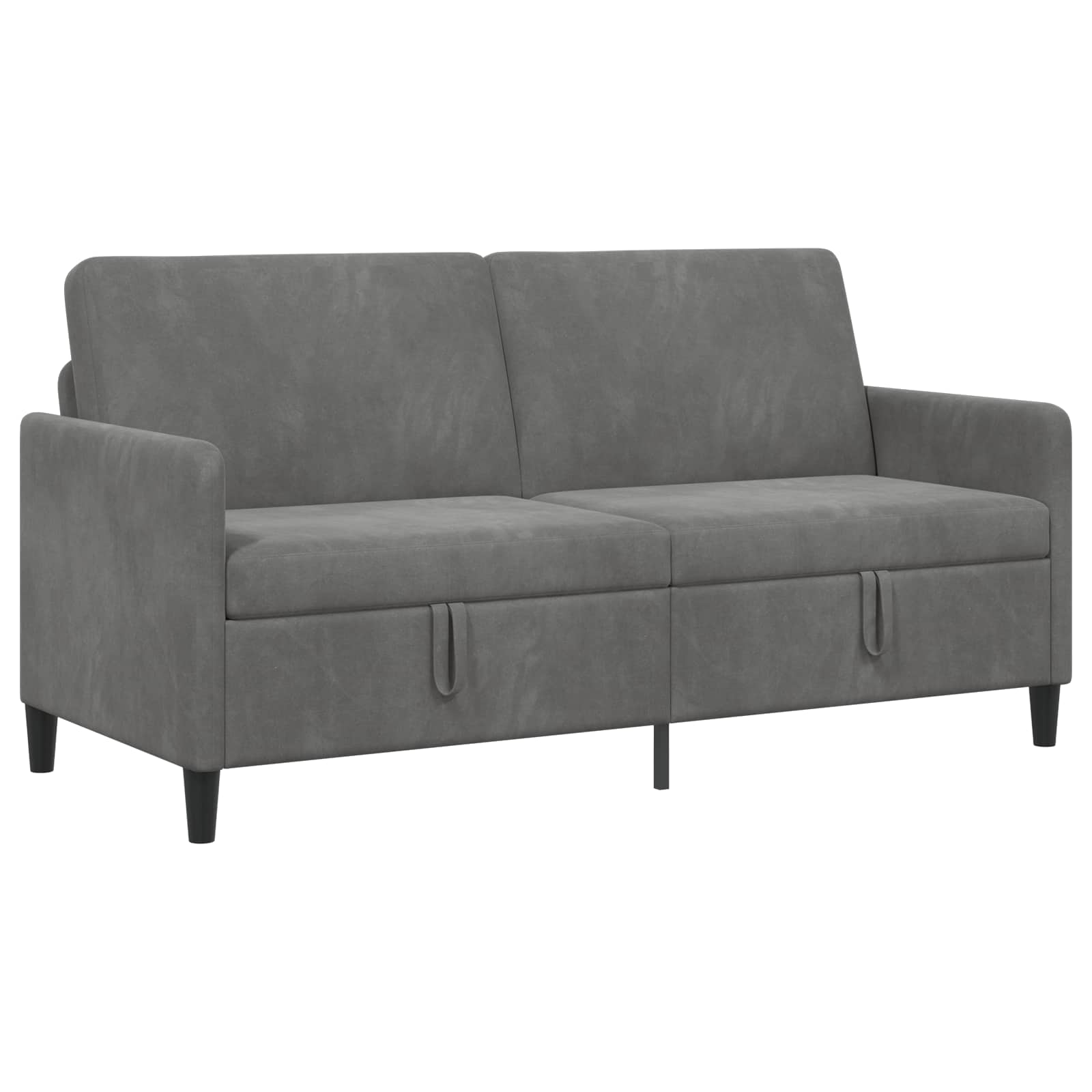 Divano con Storage Grigio Scuro 172 x 78 x 87 cm Poliestere | homemem39
