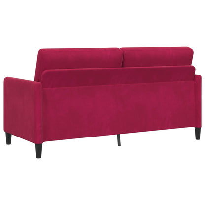 Divano con Storage Rosso Vino 172 x 78 x 87 cm Poliestere | homemem39