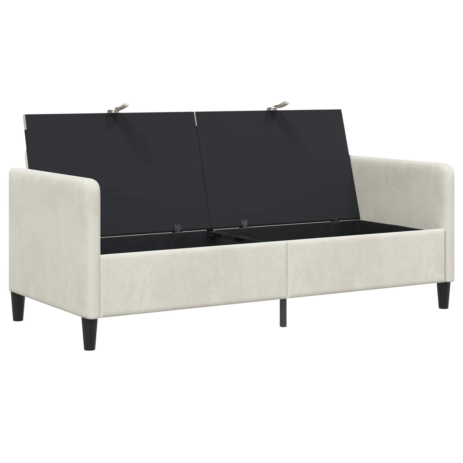 Divano con Storage Crema 172 x 78 x 87 cm Poliestere | homemem39