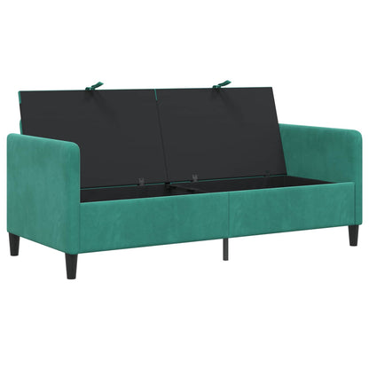 Divano con Storage Turchese 172 x 78 x 87 cm Poliestere | homemem39