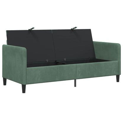 Divano con Storage Verde Mare 172 x 78 x 87 cm Poliestere | homemem39