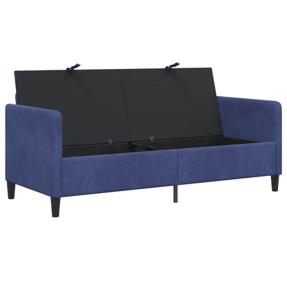Divano con Storage Blu Polizia 172 x 78 x 87 cm Poliestere | homemem39