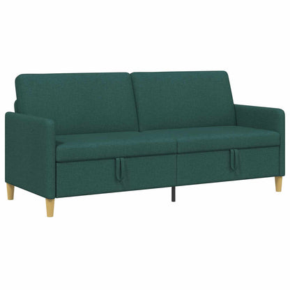 Divano con Storage Verde Scuro 192 x 78 x 87 cm Poliestere | homemem39