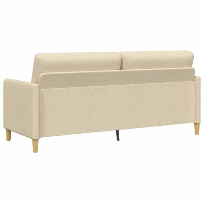 Divano con Storage Crema 192 x 78 x 87 cm Poliestere | homemem39
