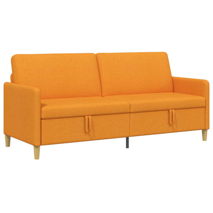 Divano con Storage Giallo Scuro 192 x 78 x 87 cm Poliestere | homemem39