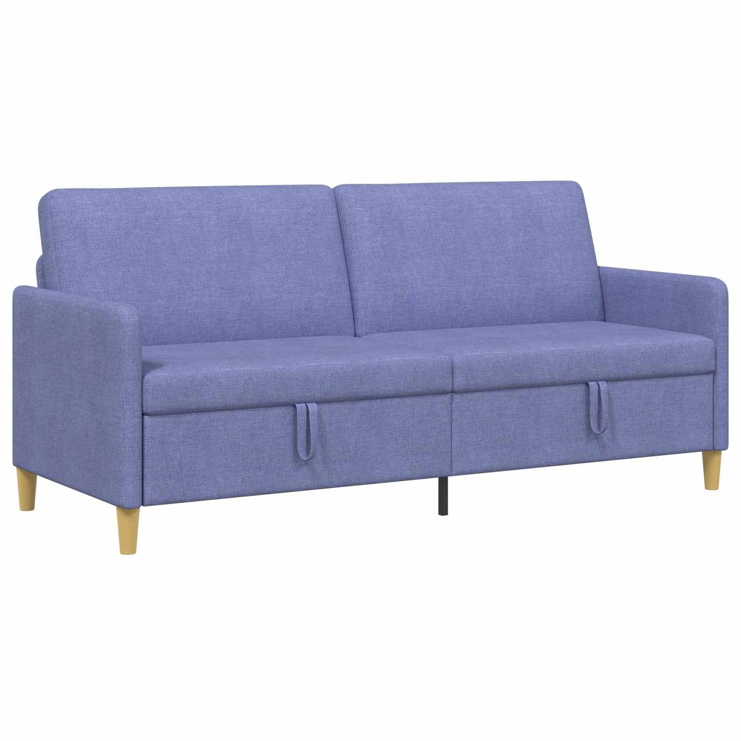 Divano con Storage Blu jeans 192 x 78 x 87 cm Poliestere