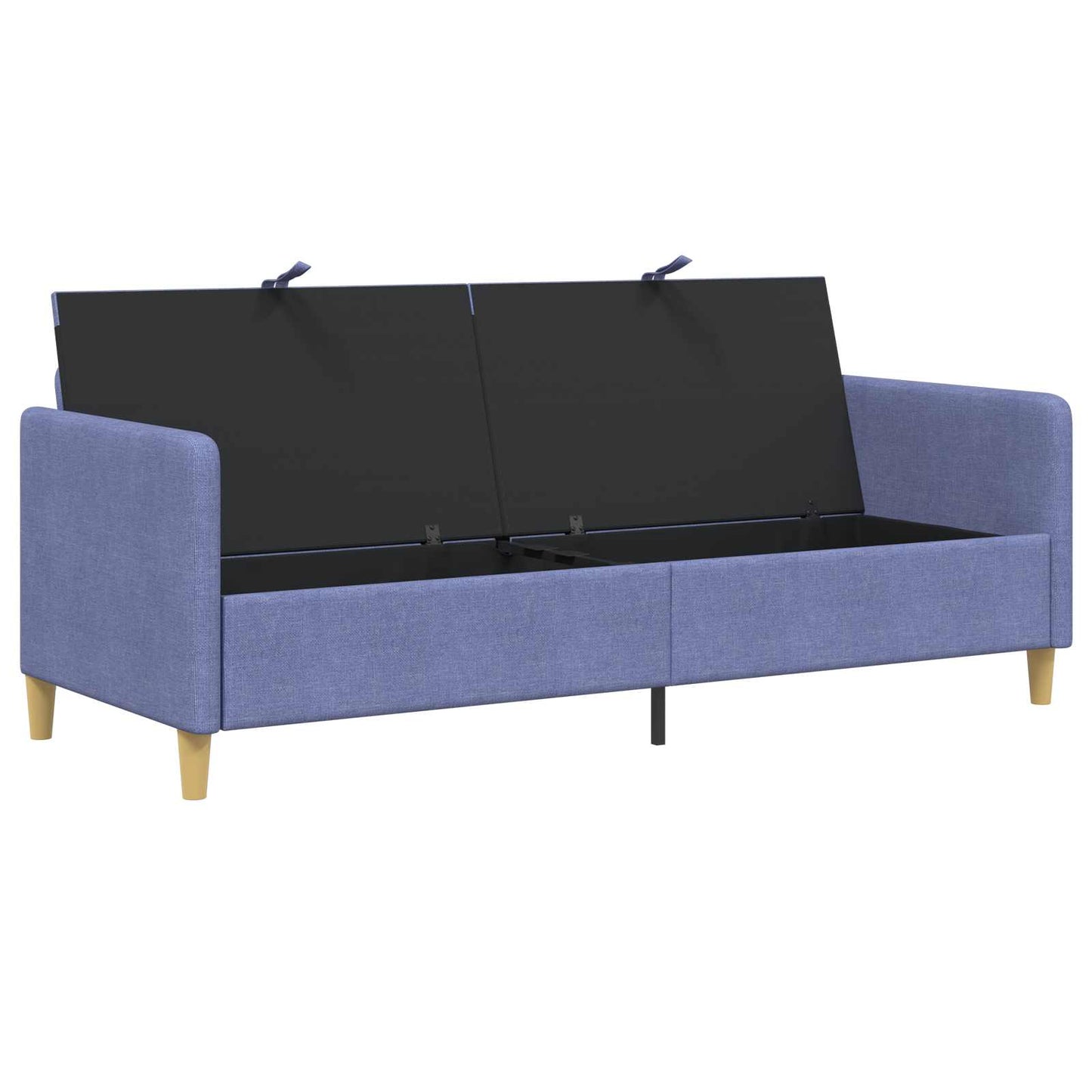 Divano con Storage Blu jeans 192 x 78 x 87 cm Poliestere | homemem39
