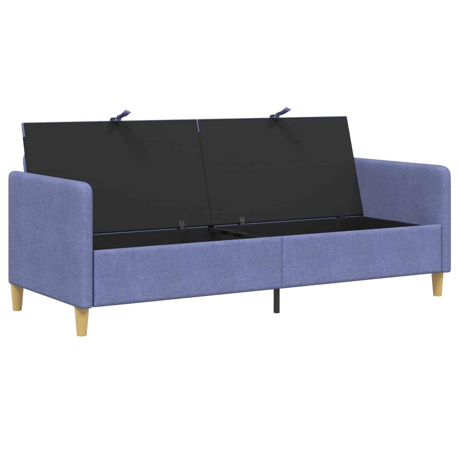 Divano con Storage Blu jeans 192 x 78 x 87 cm Poliestere | homemem39