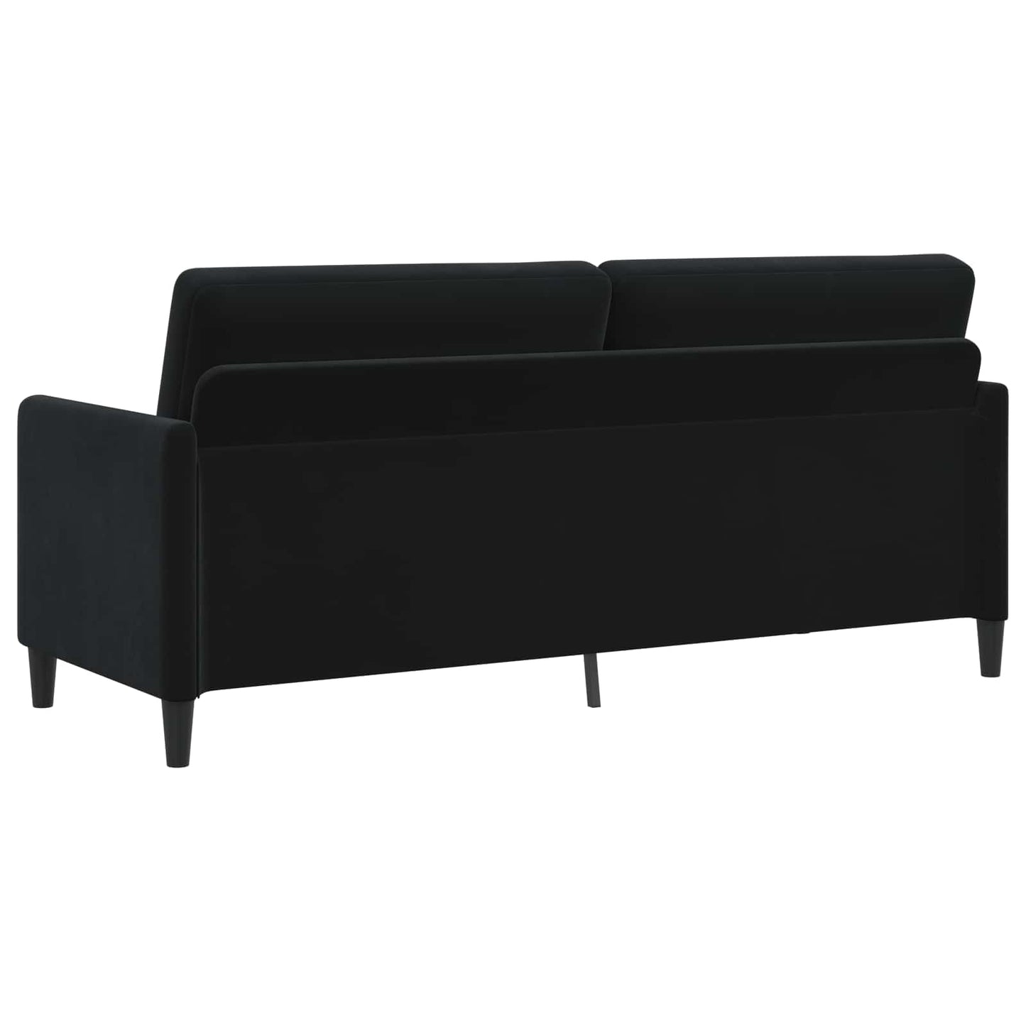 Divano con Storage Nero 192 x 78 x 87 cm Poliestere | homemem39