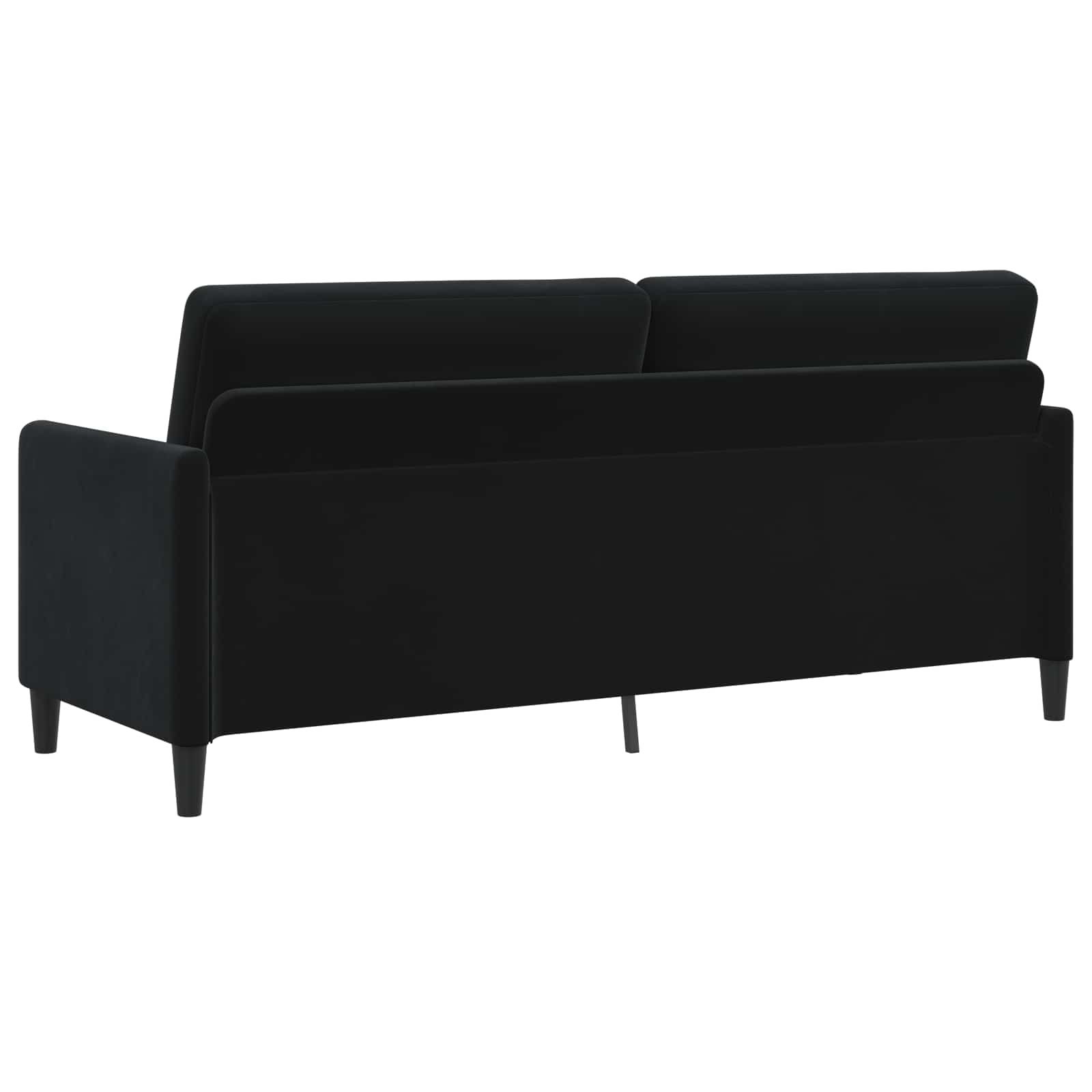 Divano con Storage Nero 192 x 78 x 87 cm Poliestere | homemem39