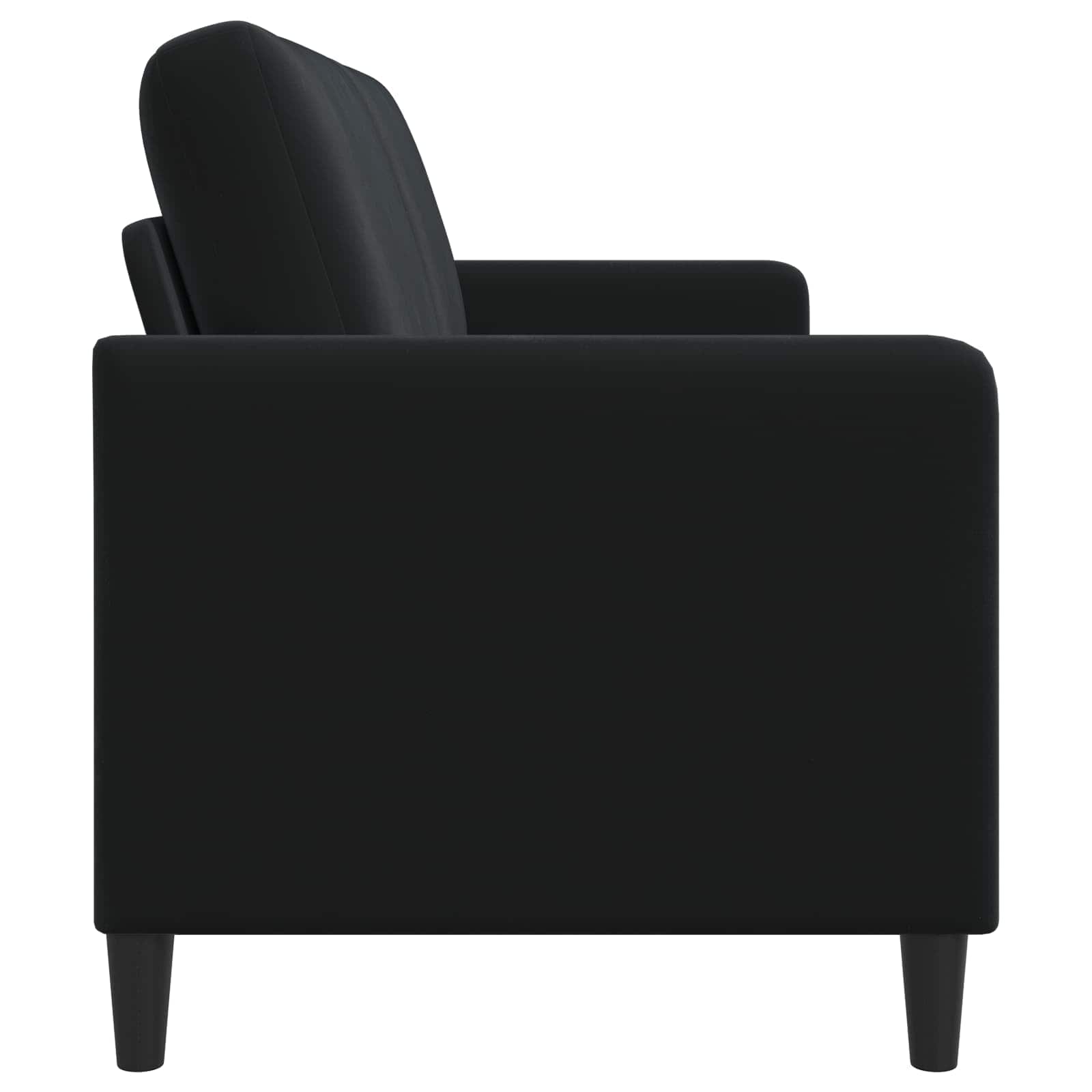Divano con Storage Nero 192 x 78 x 87 cm Poliestere | homemem39