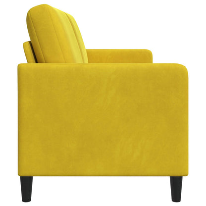 Divano con Storage Giallo 192 x 78 x 87 cm Poliestere | homemem39