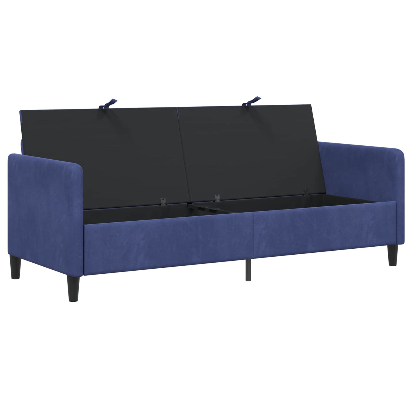 Divano con Storage Blu Polizia 192 x 78 x 87 cm Poliestere | homemem39