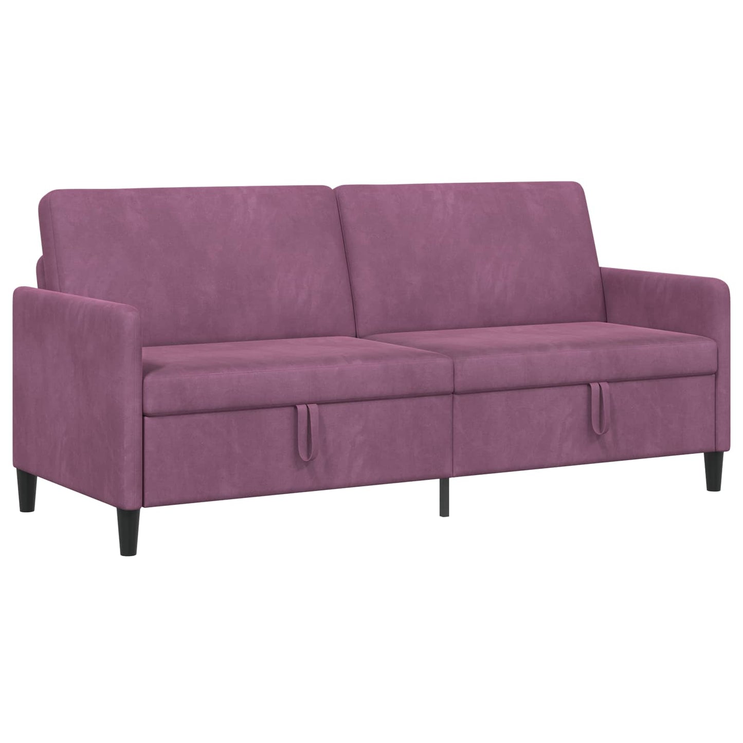 Divano con Storage Viola 192 x 78 x 87 cm Poliestere | homemem39