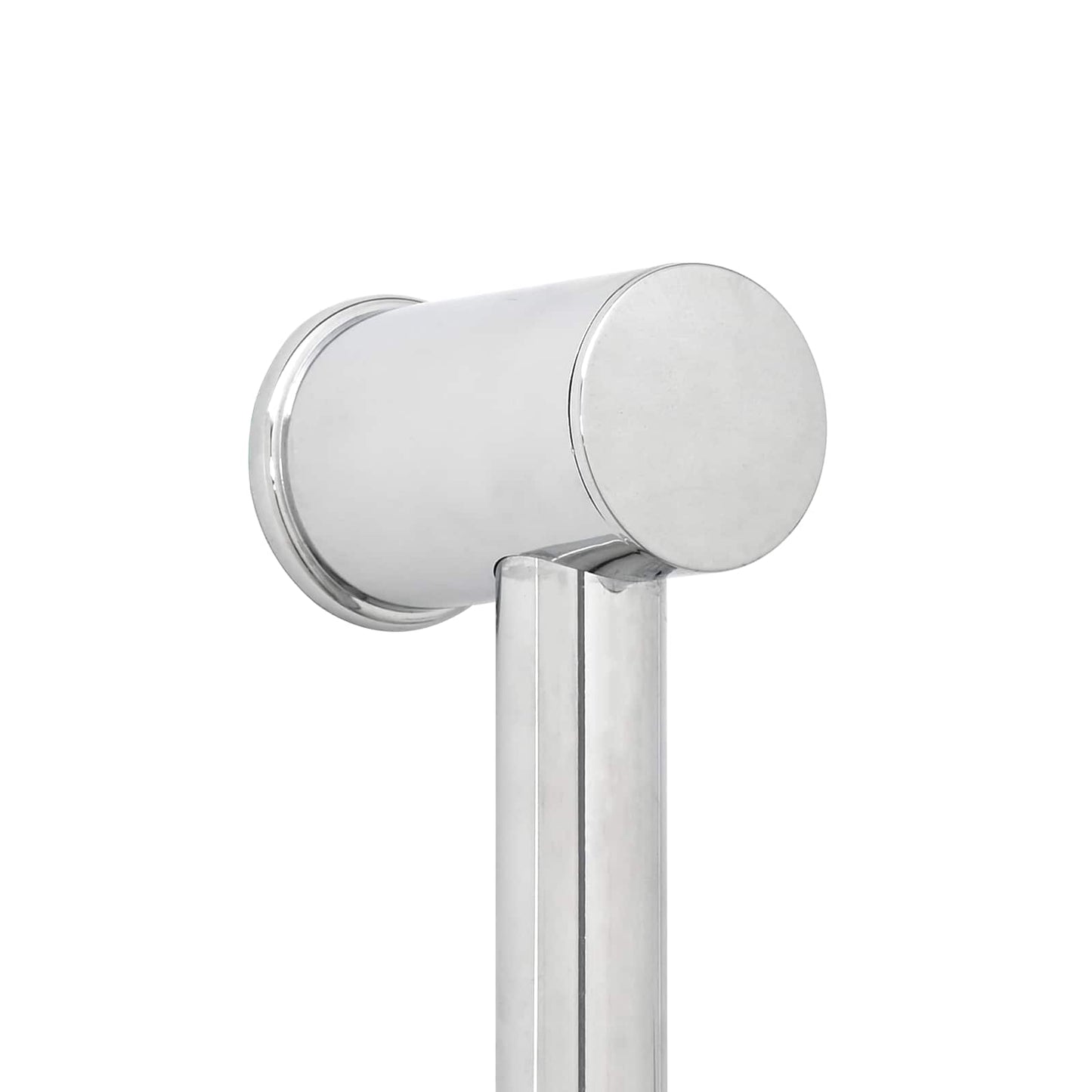 Supporto per Testa di Doccia Cromato 101 cm Acciaio Inox | homemem39