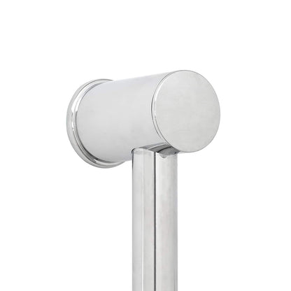 Supporto per Testa di Doccia Cromato 101 cm Acciaio Inox | homemem39