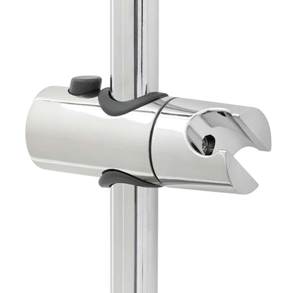 Supporto per Testa di Doccia Cromato 101 cm Acciaio Inox | homemem39