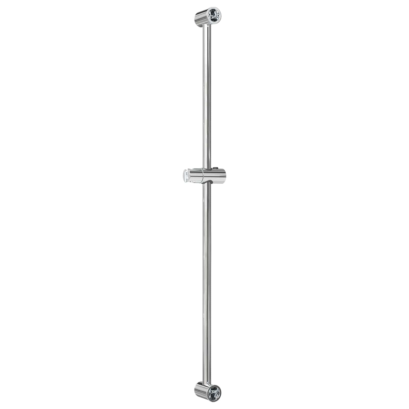 Supporto per Testa di Doccia Cromato 101 cm Acciaio Inox | homemem39