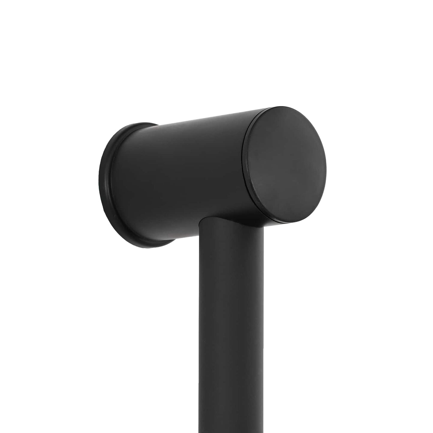 Supporto per Testa di Doccia Nero 101 cm Acciaio Inox | homemem39