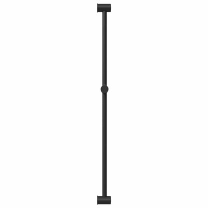 Supporto per Testa di Doccia Nero 101 cm Acciaio Inox | homemem39
