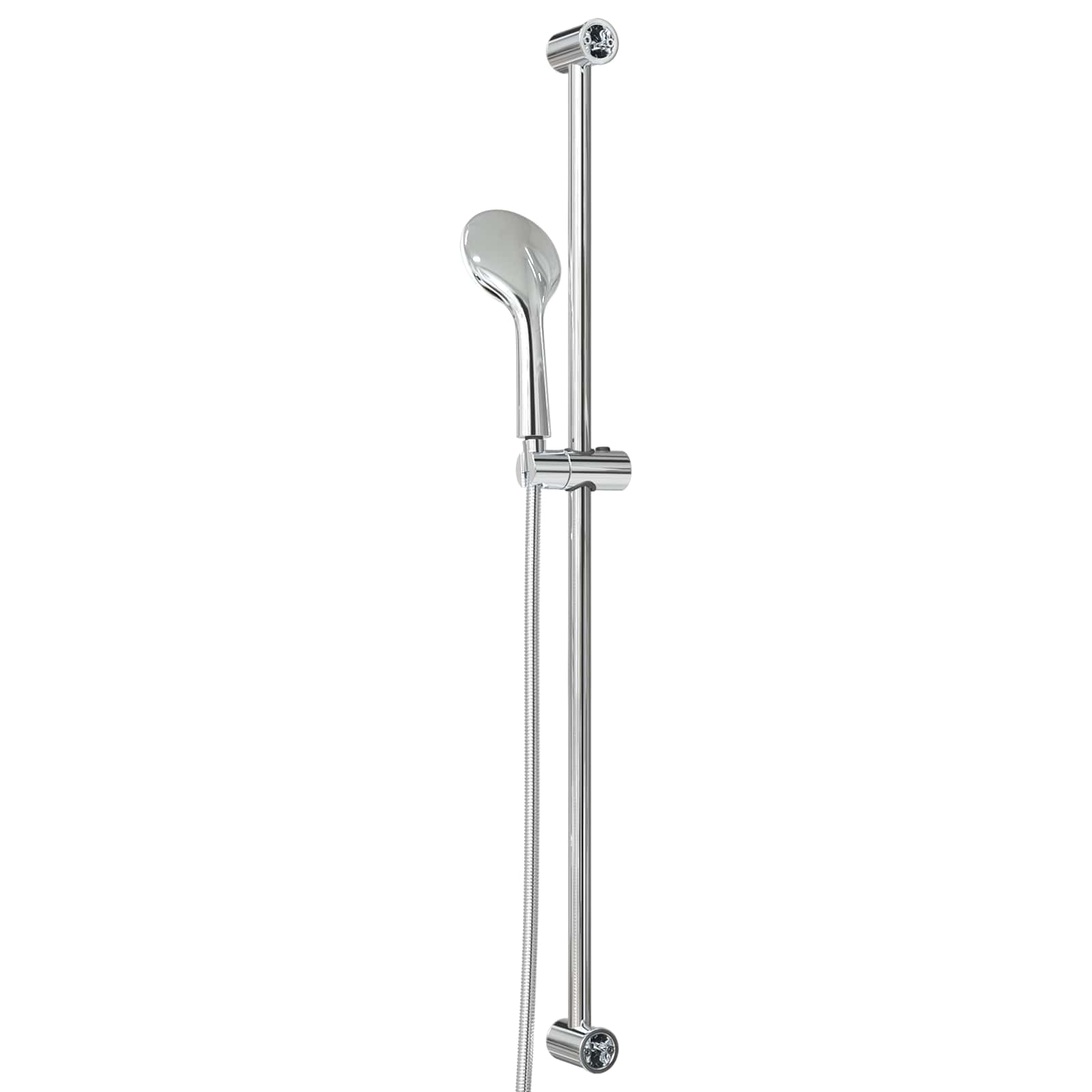 Set di Sistema Doccia Cromato 101 cm Acciaio Inox | homemem39