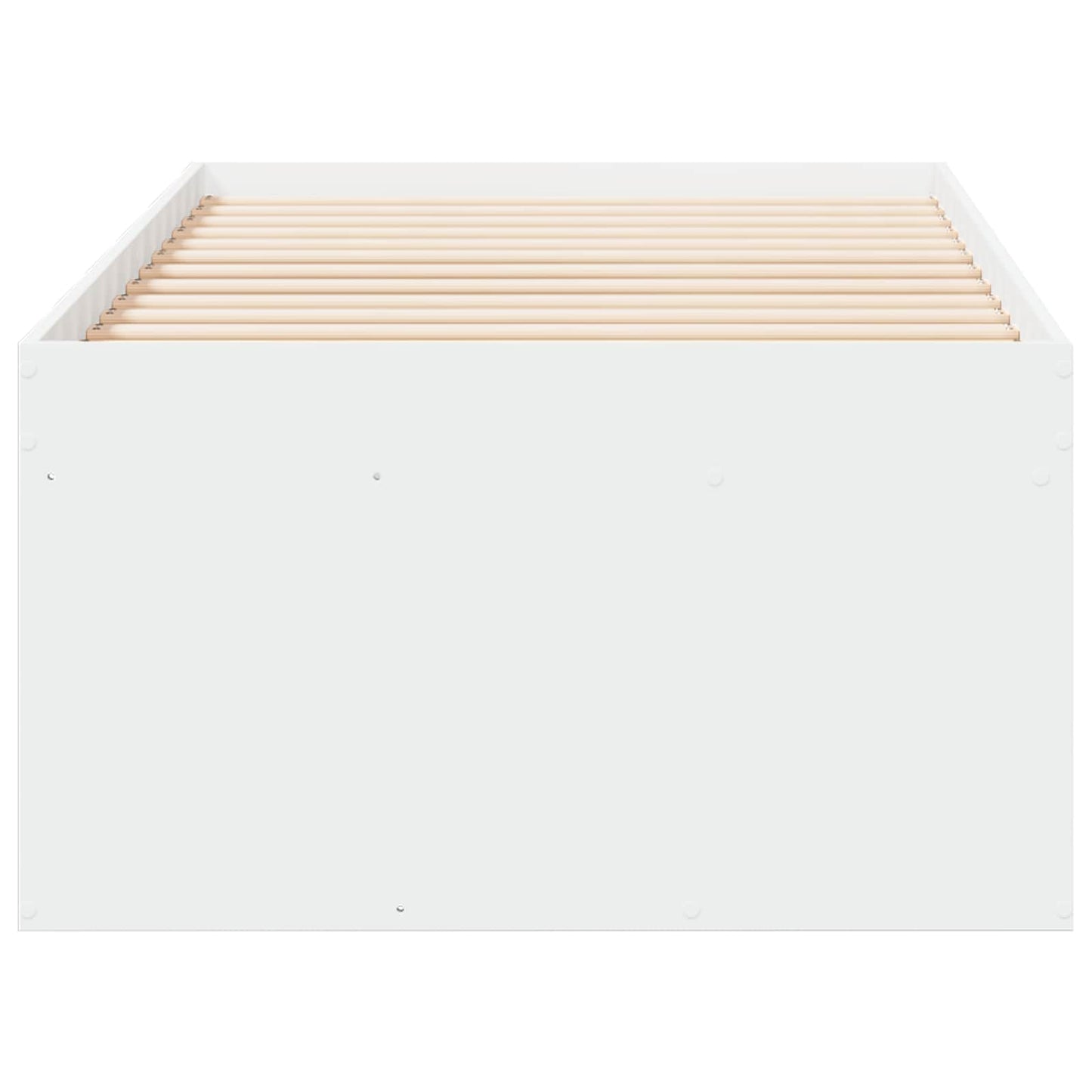 Telaio del letto con storage con cassetto Bianco 80 x 200 cm | homemem39
