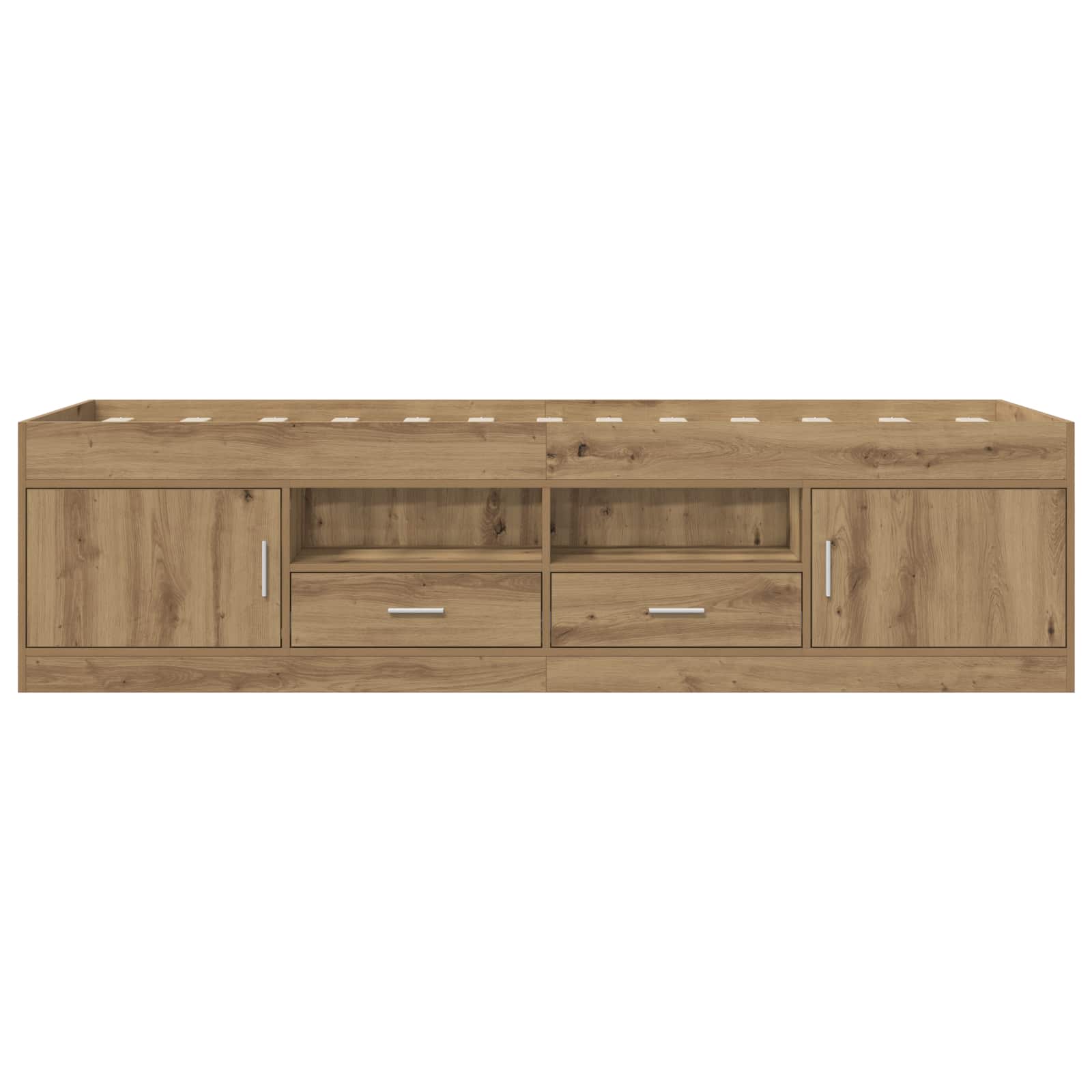Telaio del letto con storage Rovere Artigianale 80 x 200 cm | homemem39