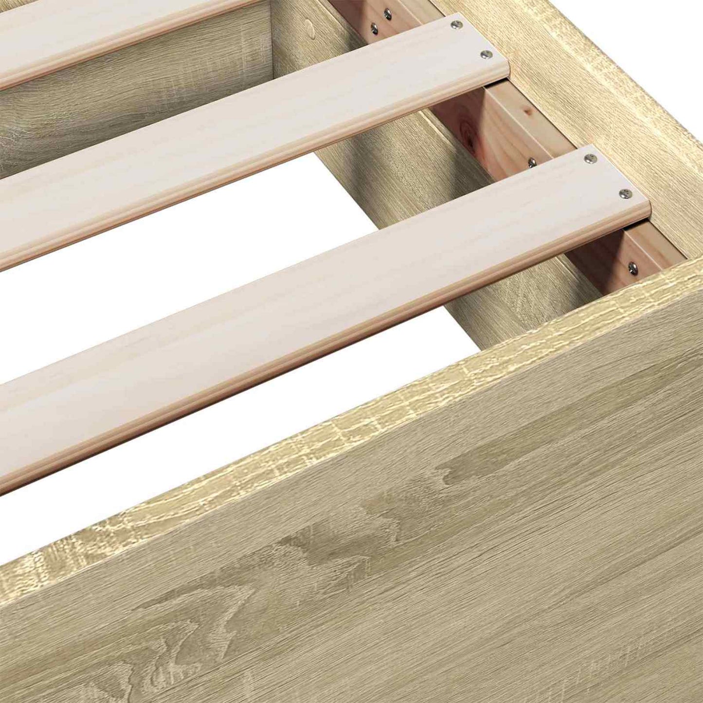 Telaio del letto con storage Rovere Sonoma 80 x 200 cm | homemem39