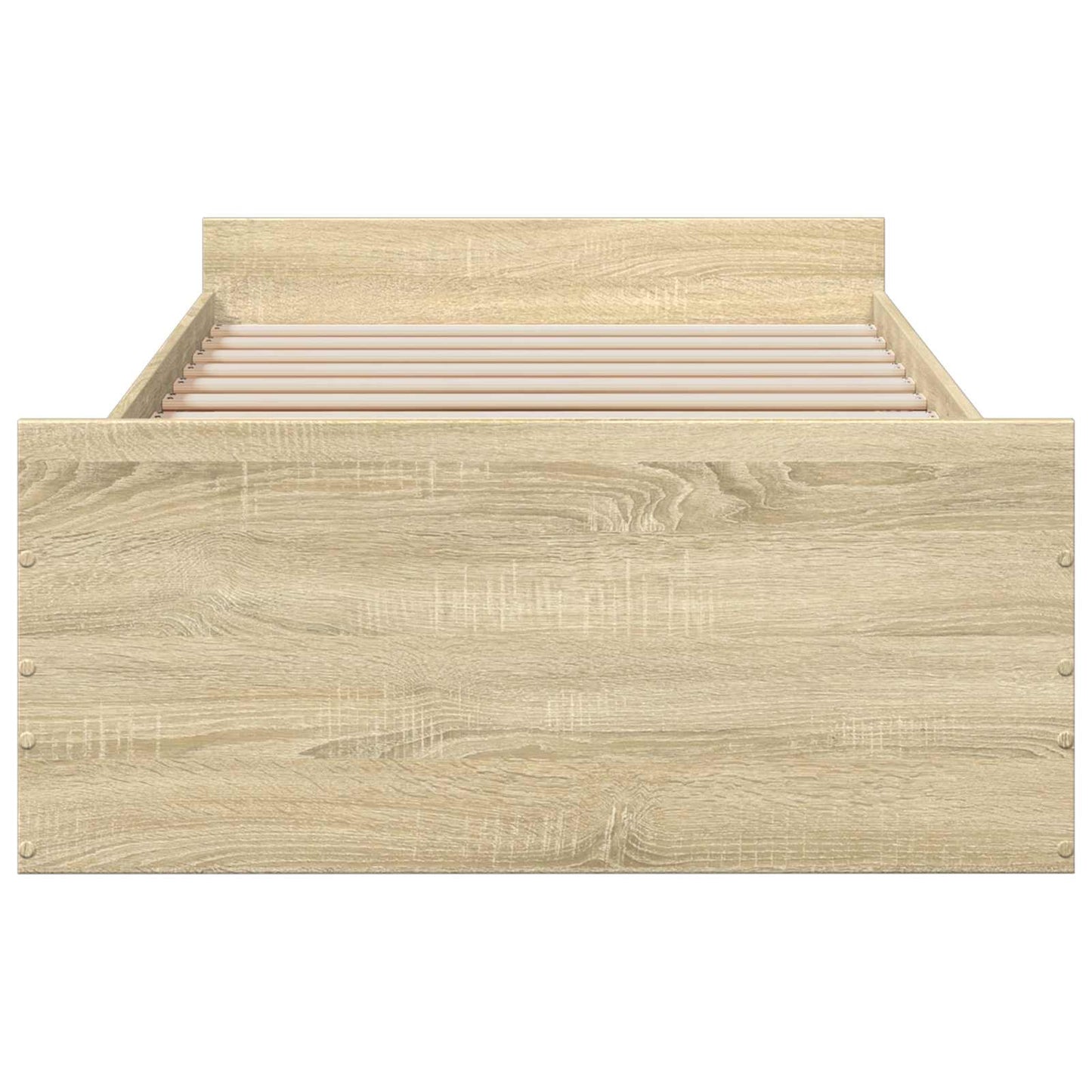 Telaio del letto con storage Rovere Sonoma 80 x 200 cm | homemem39