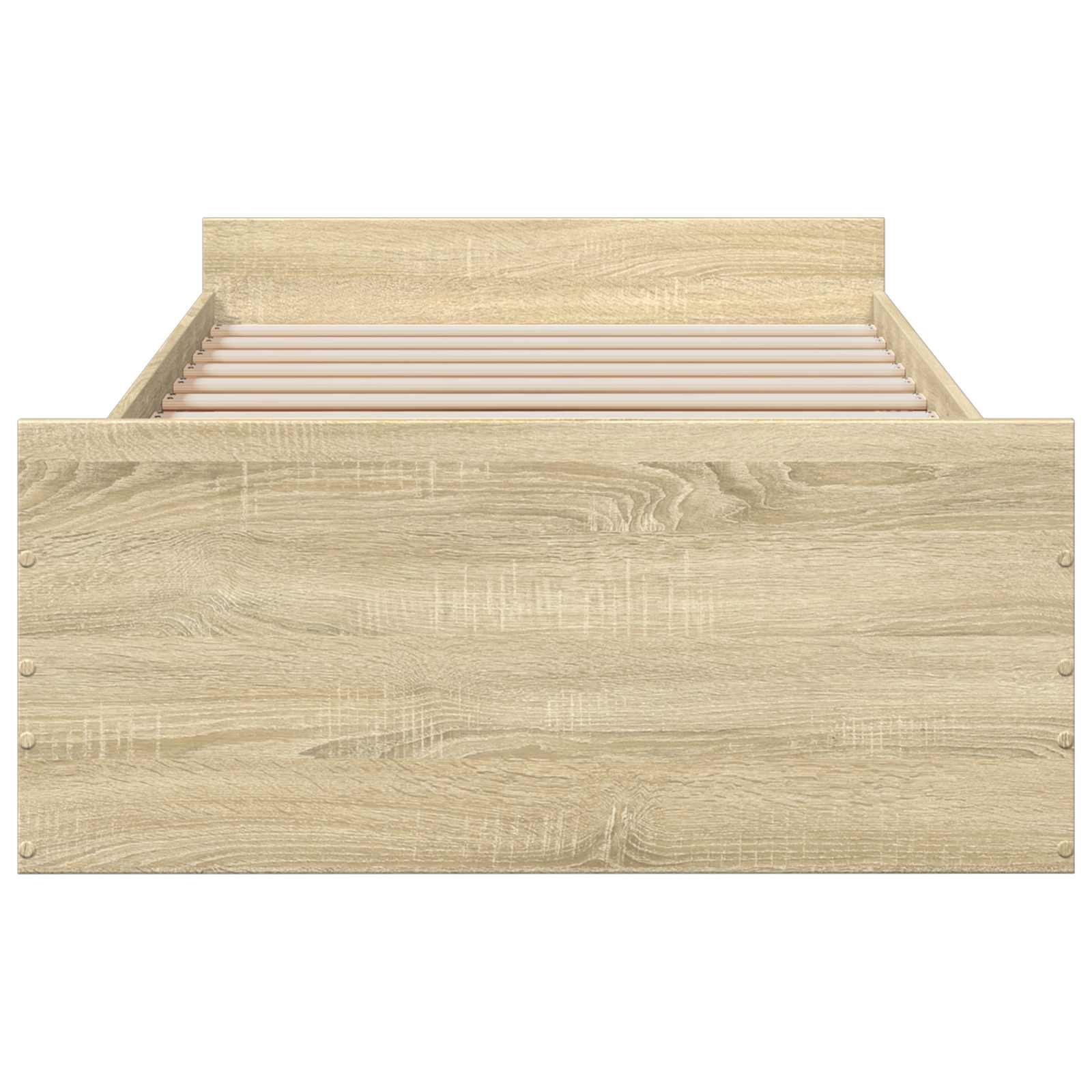Telaio del letto con storage Rovere Sonoma 80 x 200 cm | homemem39